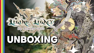 Unboxing The Legend of Legacy HD Remastered for Switch!