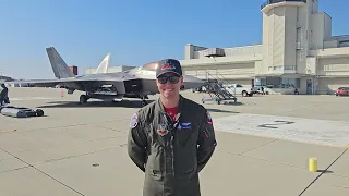 Interview with "Razz" (and "Zero") , pilot for the F-22 Raptor Demo Team.