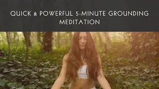 5 Minute Grounding Meditation - Witchcraft 101