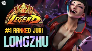 THE BEST Juri gameplay you'll see - (ft. LongZhu) Street Fighter 6