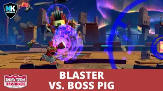 Angry Birds Transformers 2.0 - Blaster vs. Boss Pig