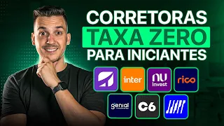 CORRETORAS TAXA ZERO - Qual é a melhor para investir?