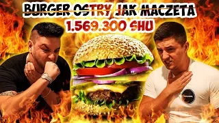 Ukryta prawda 💀 BURGER OSTRY JAK MACZETA - M22 KRAKÓW | PEŁNĄ GĘBĄ