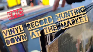 Vinyl Record Hunting Down At The Market - Vinyl Community