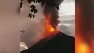 Anak Krakatau volcanic eruption causes devastating tsunami in Indonesia