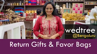 Return Gifts & Favor Bags Walkthrough | Wedtree @ Jayanagar, Bengaluru | 28 August 2023