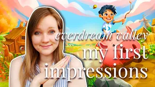 EVERDREAM VALLEY First Impressions!! 🌻 my new favorite cozy farming game? 🌻 #nintendoswitch review