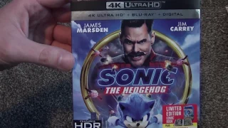 Sonic the Hedgehog 4K Ultra HD Blu-Ray Unboxing
