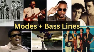 7 Famous Bass Lines 7 MODES!