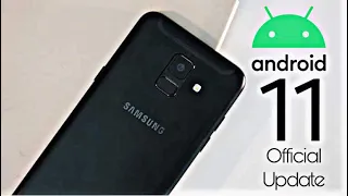 Samsung Galaxy A6 Official Android 11 Update