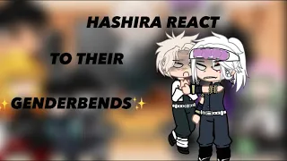 hashira react to their genderbends ||demon slayer||