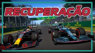 F1 2021 - MODO CARREIRA - GP DA AUSTRÁLIA - NOSSO CARRO TÁ MELHORANDO! - EP 020