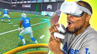 The NFL’s FIRST Official Virtual Reality Football Game!