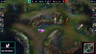 CAPS G2 vs BDS LCS Ahri trying to 1 v 9 after going 0/3/0