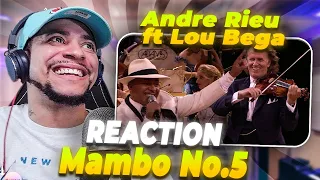 THE WORLD'S BEST INSTRUMENT!!!! Andre Rieu ft Lou Bega - Mambo.5 (LIVE REACTION)