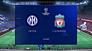 FIFA 22 | Inter vs Liverpool - UEFA Champions League 2021/22 - Full Match Gameplay