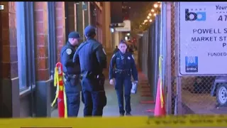 Person injured in San Francisco shooting at Market & 4th streets, another detained