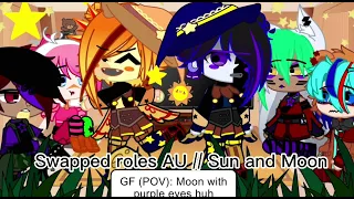 Glamrock's React to Sun and Moon AU's || Fnaf Security Breach || badooldles ||