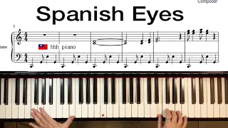 Spanish Eyes - Engelbert Humperdinck  / 西班牙之眼   { piano + sheet  music }