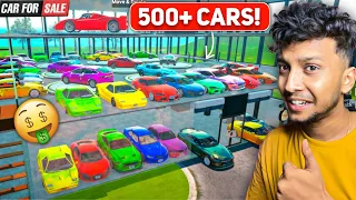 I COLLECTED 500+ SUPER RARE CARS FOR MY LUXURIOUS SHOWROOM 🤑 - Car For Sale | TECHNO GAMERZ EP 50