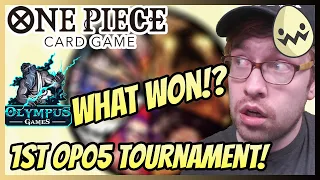 One Piece Card Game: 1st OP05 Tournament! Top 16 Breakdown! Awakening of the New Era!
