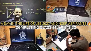 A DAY IN THE LIFE OF JEE 2027 ASPIRANTS WITH NSEP OLYMPIAD| STARTING VECTOR💥CLASS 11 PHYSICS 🔥| AKS