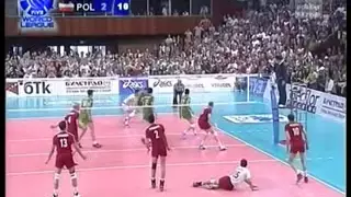 Libero Piotr Gacek scored the point