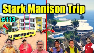 Gokuldham Wale Gye stark mansion Ghumane || Avengers House  Gokuldham Society GTA 5 #113