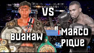 Buakaw  บัวขาว THA  vs SUR  Marco Piqué