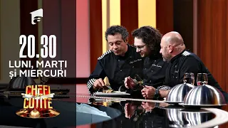 Proba individuală, degustarea. Chef Sorin Bontea: "Avem opulență în farfurie!"