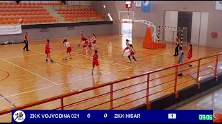 Triglav KLS / ŽKK Vojvodina 021 - ŽKK Hisar