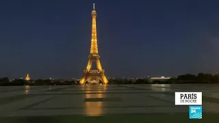 París de noche, la rutina de la Ciudad Luz en medio del confinamiento