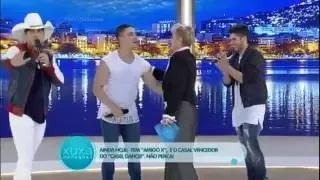 Zé Felipe canta com a dupla Paulo e Alex