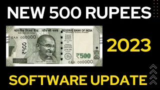 How to Update NEW 500 Rupees 2023 Software in Cash Counting Machines Easily!