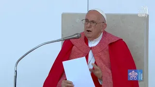 Papa Francesco a Verona - Messa allo stadio Bentegodi