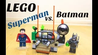 LEGO Batman vs Superman DC Comics Super Heros Set 76044 Clash of the Heros #smallyoutubers