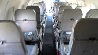 Us airways Saab 340 cabin