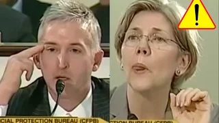 Trey Gowdy Fed Up with Elizabeth Warren! says "Answer the Question!" then says "I GIVE UP!"