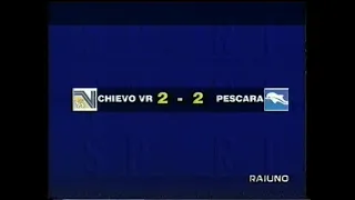 Chievo-Pescara 2-2 Serie B 97-98 37' Giornata