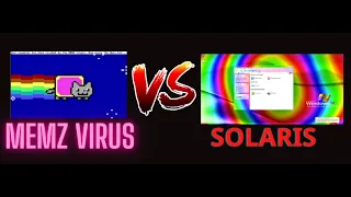 MEMZ Vs Solaris | Virus Trojan Demonstration