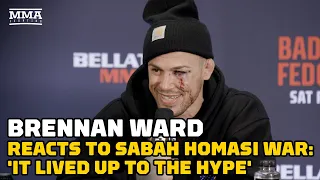 Brennan Ward Reacts To Sabah Homas War: 'It Lived Up To the Hype' | Bellator 290 | MMA Fighting