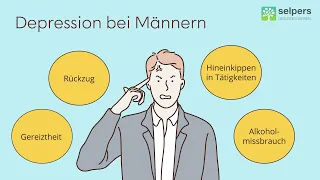 Depression bei Männern | welche Symptome kann man erkennen? (Expertin erklärt)