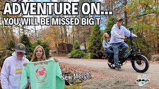BIG T (our pug's) LAST CAMPING TRIP IN THE SMOKIES | New Merch | Adventure Bound Campground!
