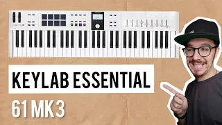 ¿El mejor teclado de ARTURIA? KEYLAB ESSENTIAL 61 MK3 [Review en Español]