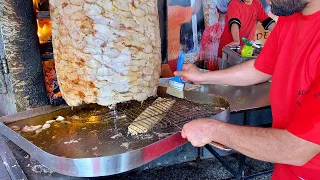 This is The Reason for Selling 500 Kilos Shawarma Doner Kebab - Turkish Street Food