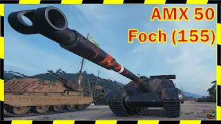 [16+]  11 ТЫЫЫЫЩ УРОНА!) AMX 50 Foch (155).