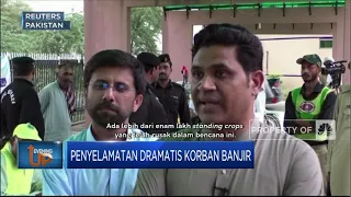 Dramatis, Helikopter Selamatkan Bocah Korban Banjir Pakistan