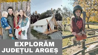 CAI SALVAȚI, EROI DIN RĂZBOI ȘI GLAMPING LA UN ALT NIVEL! EXPLORĂM JUDEȚUL ARGEȘ!