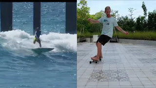 🔥 BEST AND FIRST EXERCISE WITH SURFSKATE 🔥