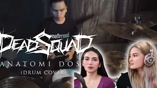 Reaksi Oki Fadhlan drum cover of  Atomica Dosa. 🔥🔥